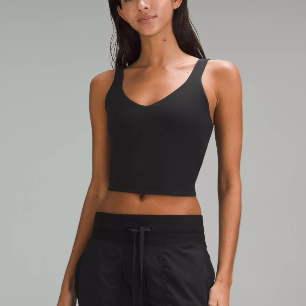 Lululemon black align tank size 8